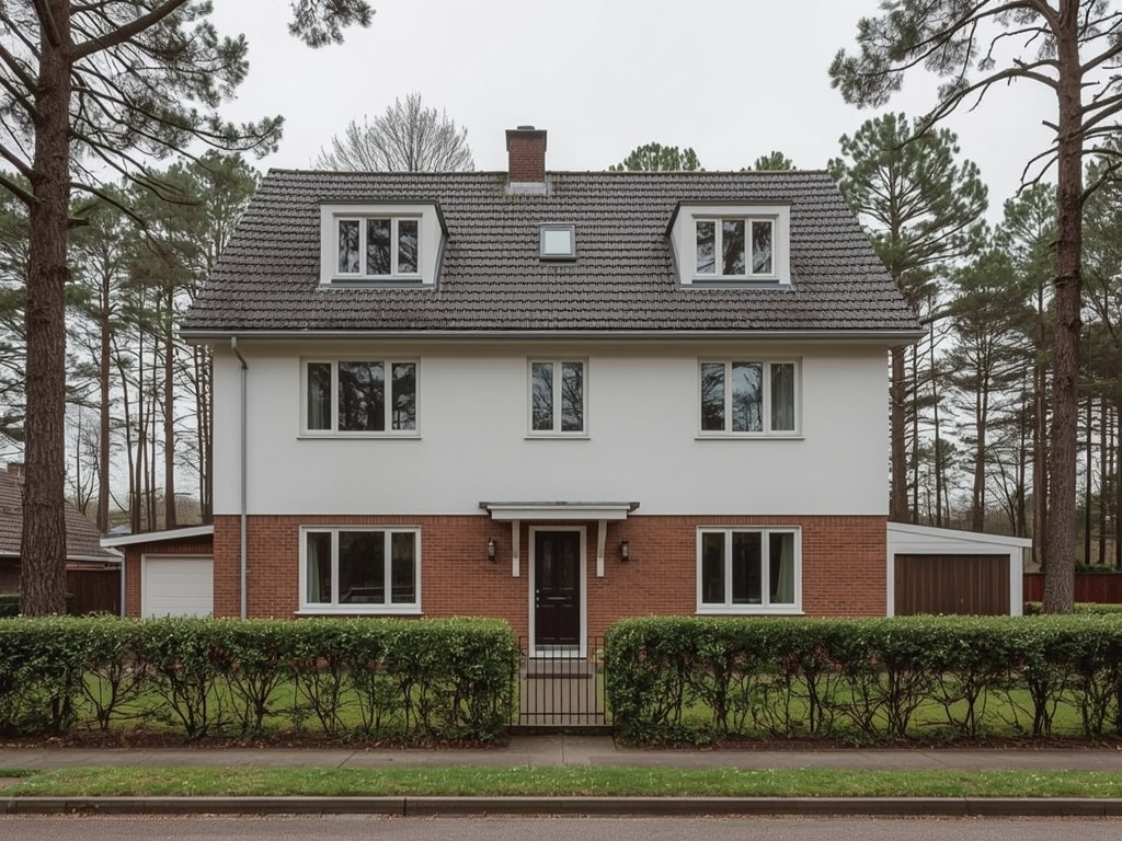 foto van ouderwetse huizen
