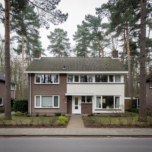 foto van ouderwetse huizen