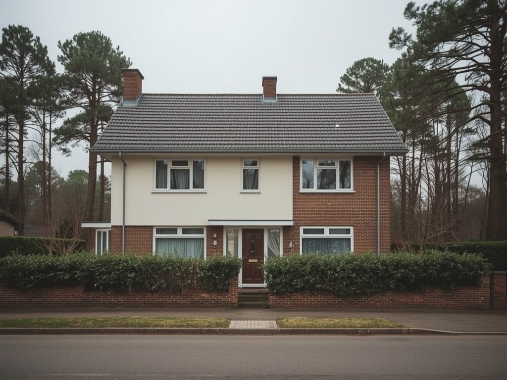 Vrijstaande woning in Epe met hagelwitte kunststof kozijnen en een omliggende tuin