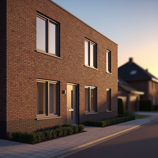 Kunststof kozijnen aan de voor- en zijgevel van een woning in Apeldoorn